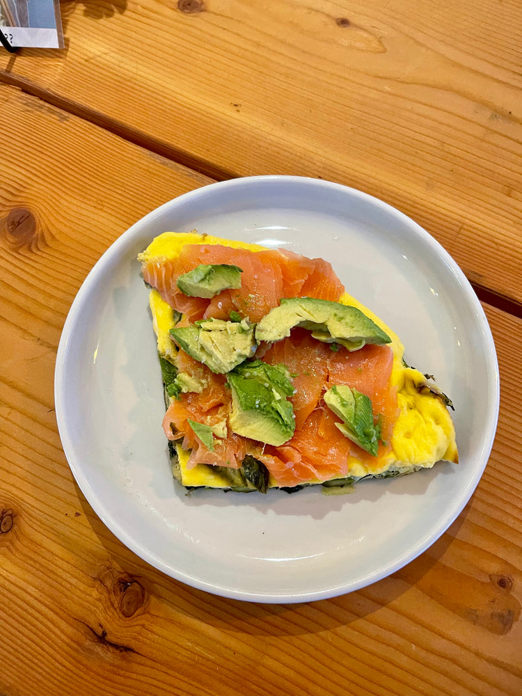 Meal Prep Frittata | Smoked Salmon Frittata | High Protein, Healthy Fat, Low Carb